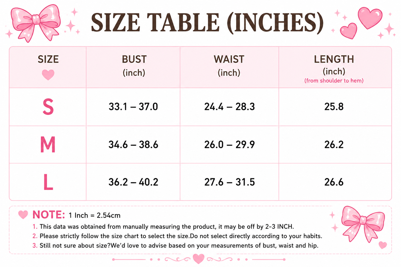 Size Guide