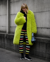 Main Character Energy Faux Fur Coat