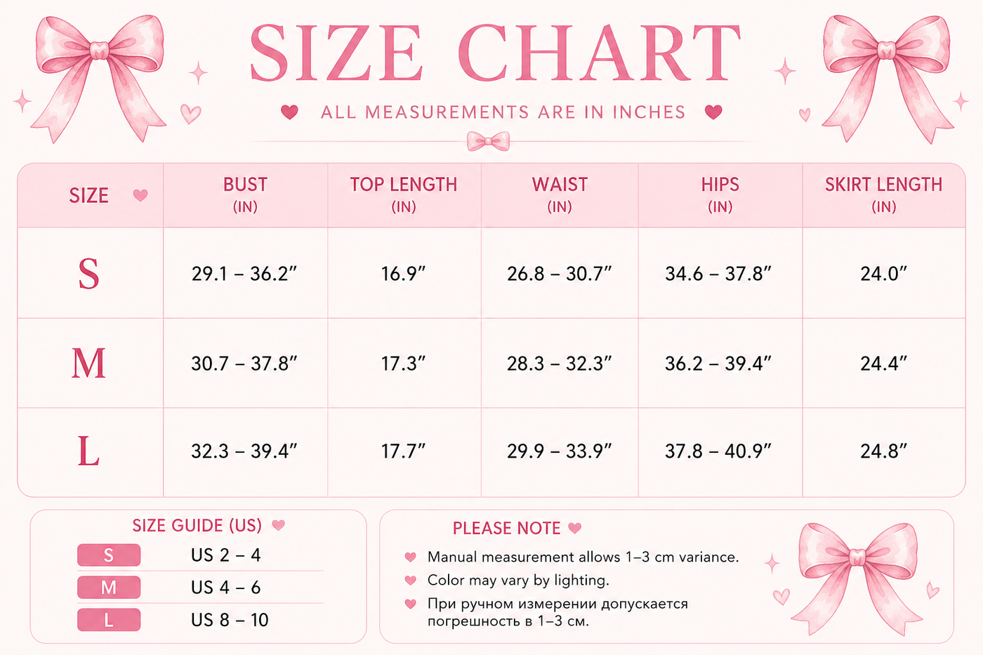 Size Guide