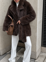 Penthouse Princess Faux Fur Coat