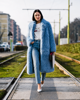 Main Character Energy Faux Fur Coat