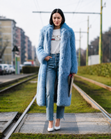 Main Character Energy Faux Fur Coat