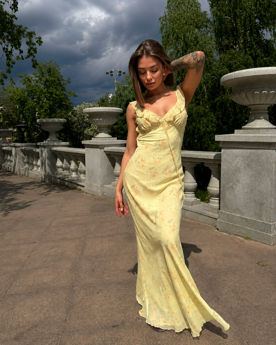 Limoncello Kiss Maxi Dress