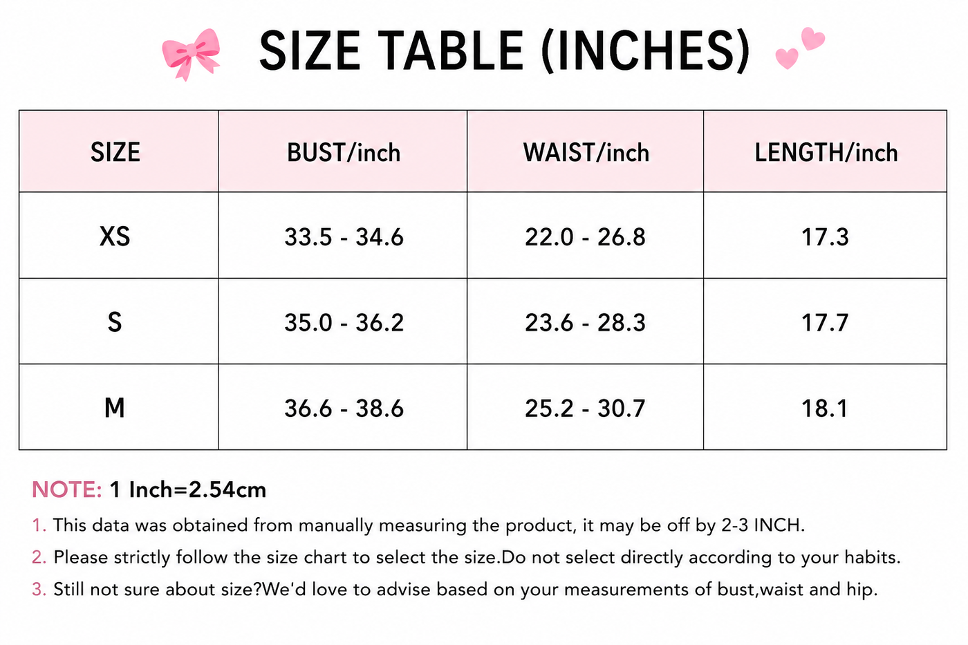 Size Guide