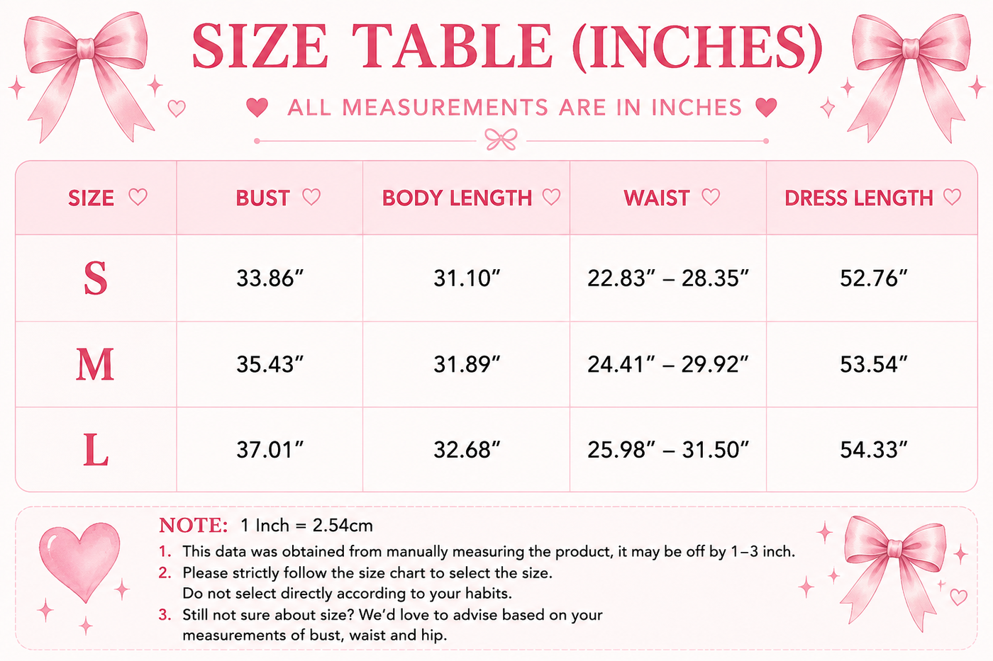 Size Guide