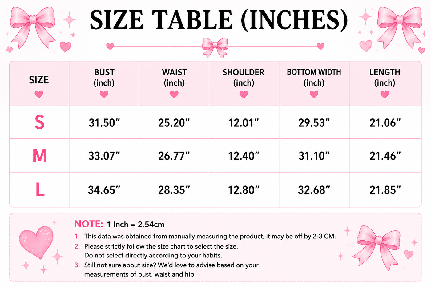 Size Guide