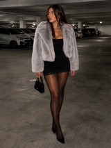 Soft Launch Heiress Faux Fur Jacket