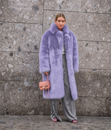 Main Character Energy Faux Fur Coat