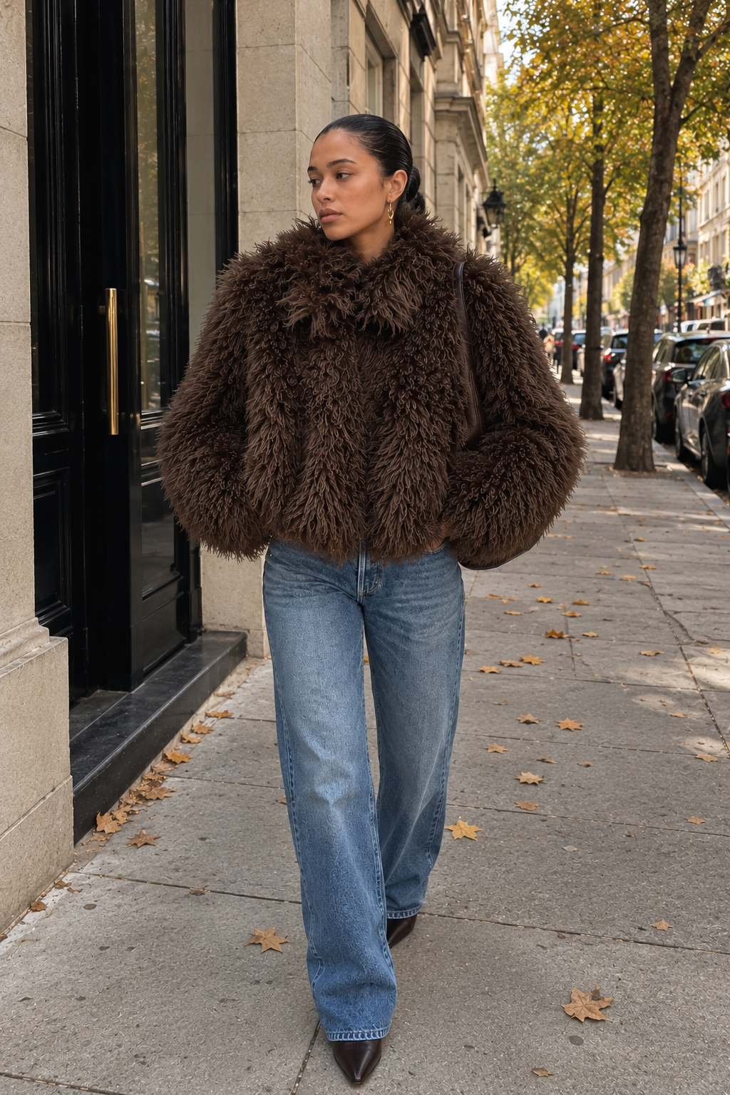 Velvet Rope Shag Jacket
