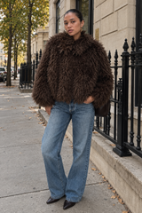 Velvet Rope Shag Jacket