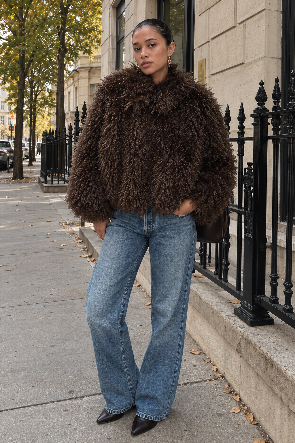 Velvet Rope Shag Jacket