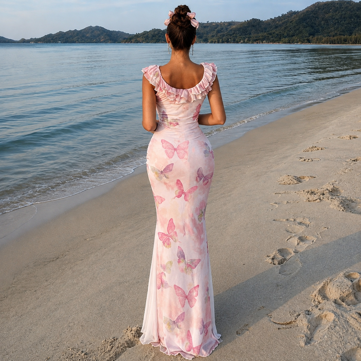 Butterfly Kisses Maxi Dress