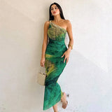 Sunset in Capri Dress