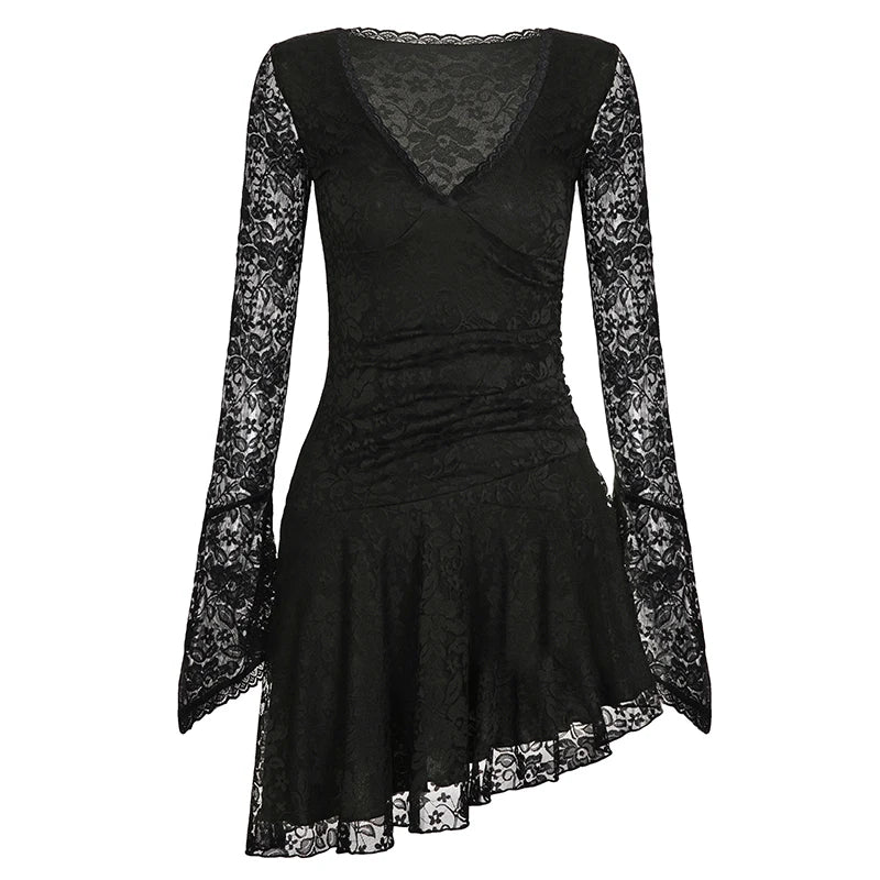 Sunday in Paris Lace Mini Dress