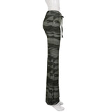 Off Duty Camo Flare Pants