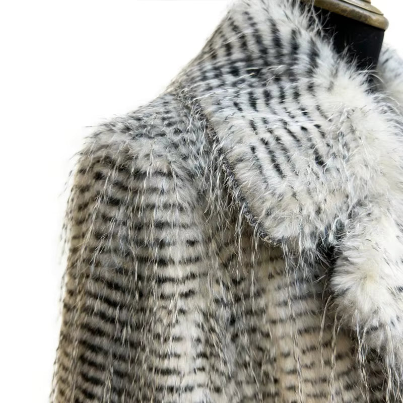 Snowfall Heiress Faux Fur Coat