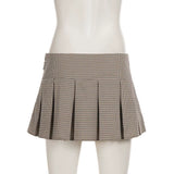 Country Club Pleated Mini Skirt