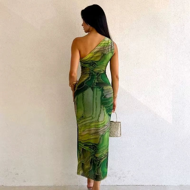 Sunset in Capri Dress