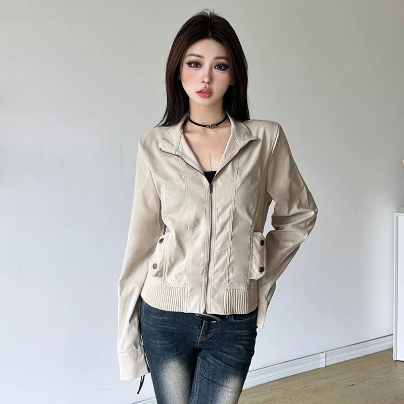 Ivory Rush Zip Jacket