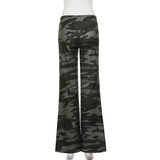 Off Duty Camo Flare Pants