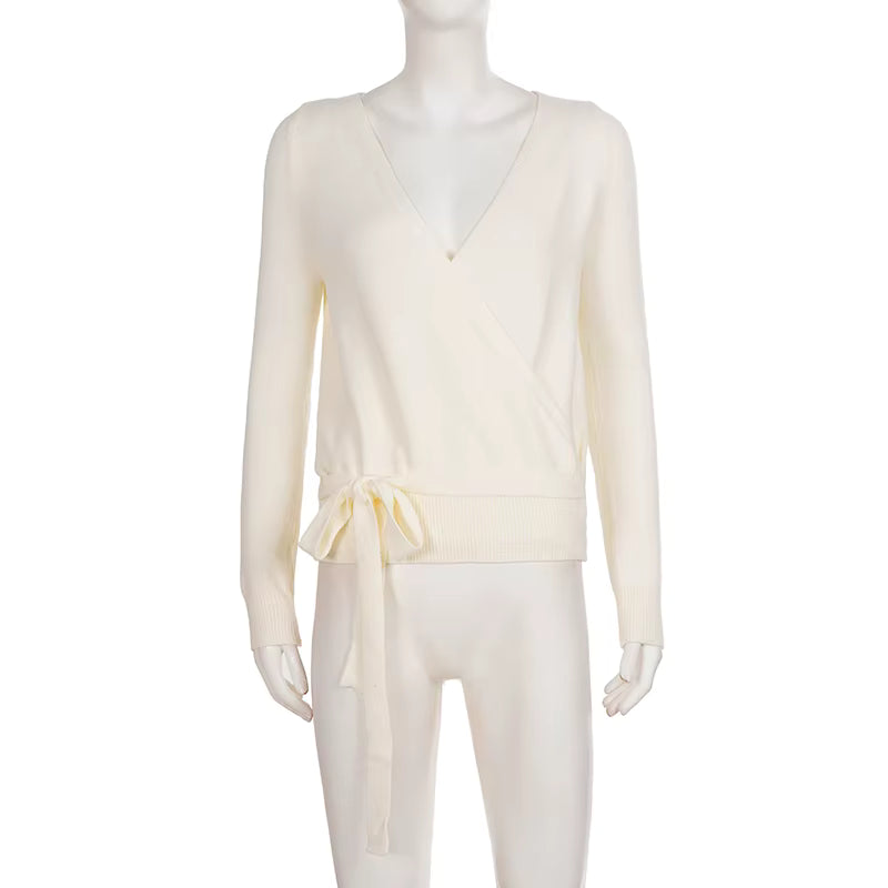 Soft Focus Wrap Sweater