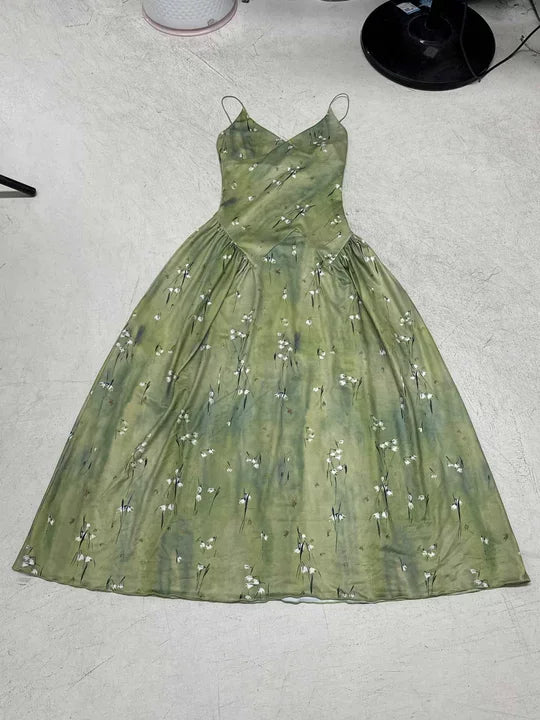Sage Mirage Maxi Dress