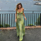 Sage Mirage Maxi Dress