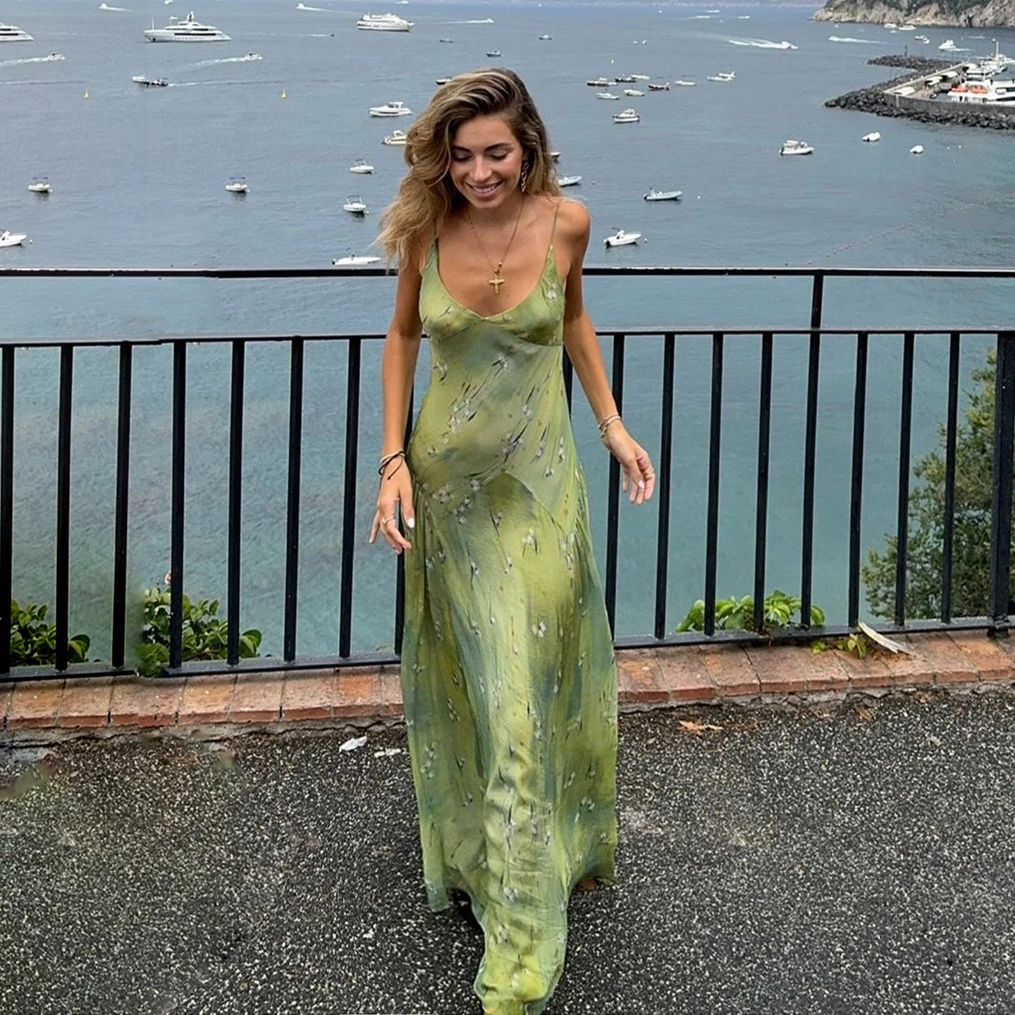 Sage Mirage Maxi Dress