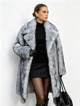 Silver Lining Heiress Faux Fur Coat