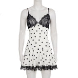 Paris After Midnight Lace Mini Dress