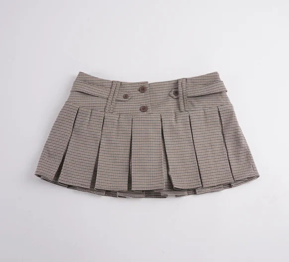 Country Club Pleated Mini Skirt