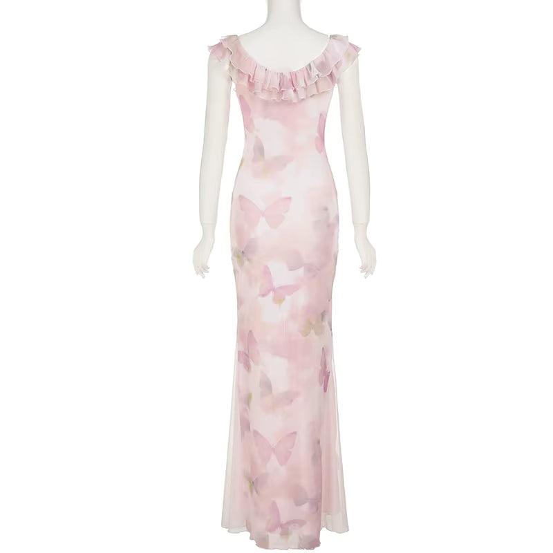 Butterfly Kisses Maxi Dress
