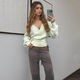 Soft Focus Wrap Sweater