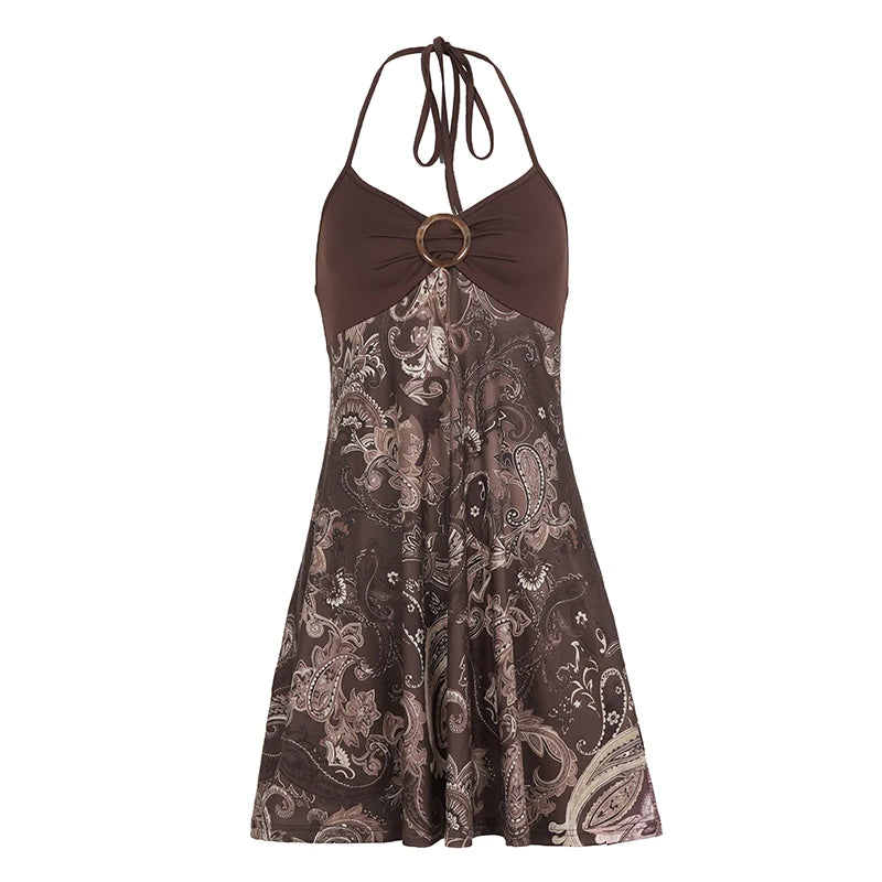Sienna Paisley Mini Dress