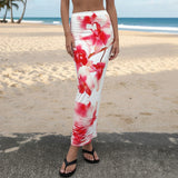 Hibiscus Heat Maxi Skirt