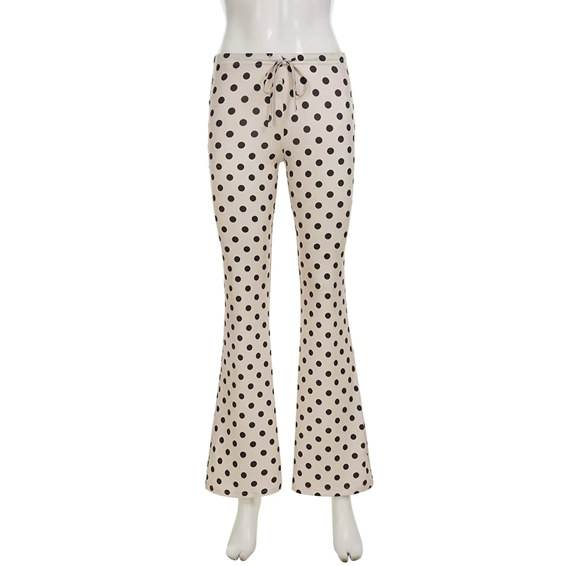 Paris Dot Flare Pants