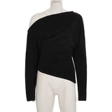 Off Duty Asymmetrical Muse Top