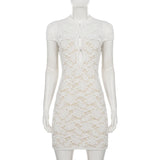 Celeste Lace Mini Dress