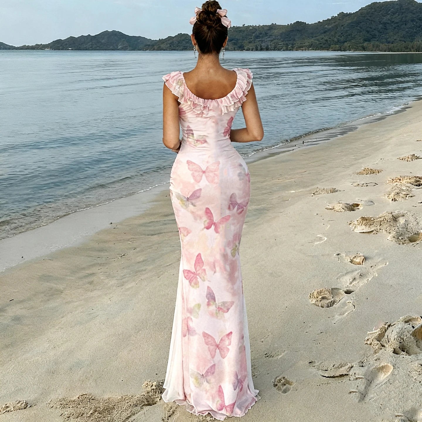 Butterfly Kisses Maxi Dress