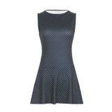 Soho After Dark Polka Dot  Mini Dress