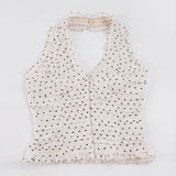 Dolce Dot Halter Top