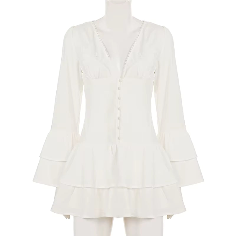 Amore Ruffle Mini Dress