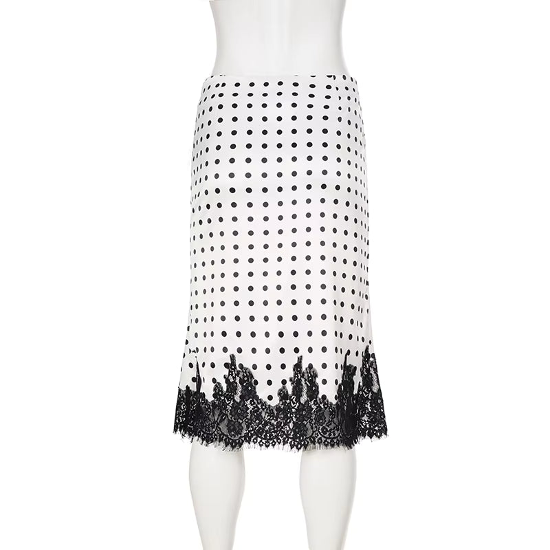 Belle Époque Lace Midi Skirt
