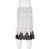 Belle Époque Lace Midi Skirt
