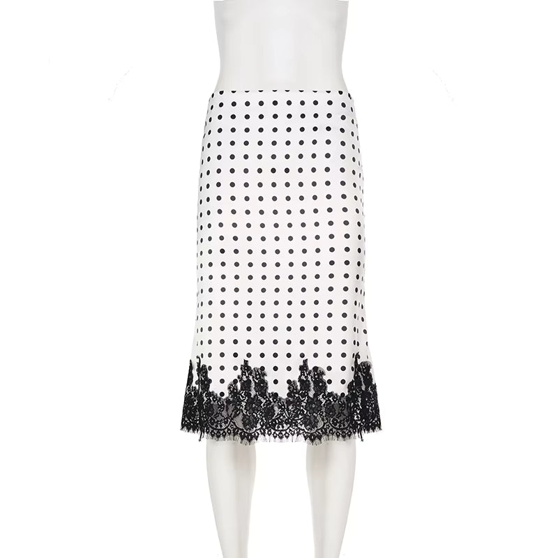Belle Époque Lace Midi Skirt