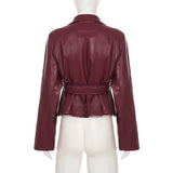 Afterglow Belted Oversized Jacket