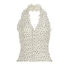 Dolce Dot Halter Top