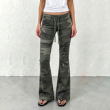 Off Duty Camo Flare Pants