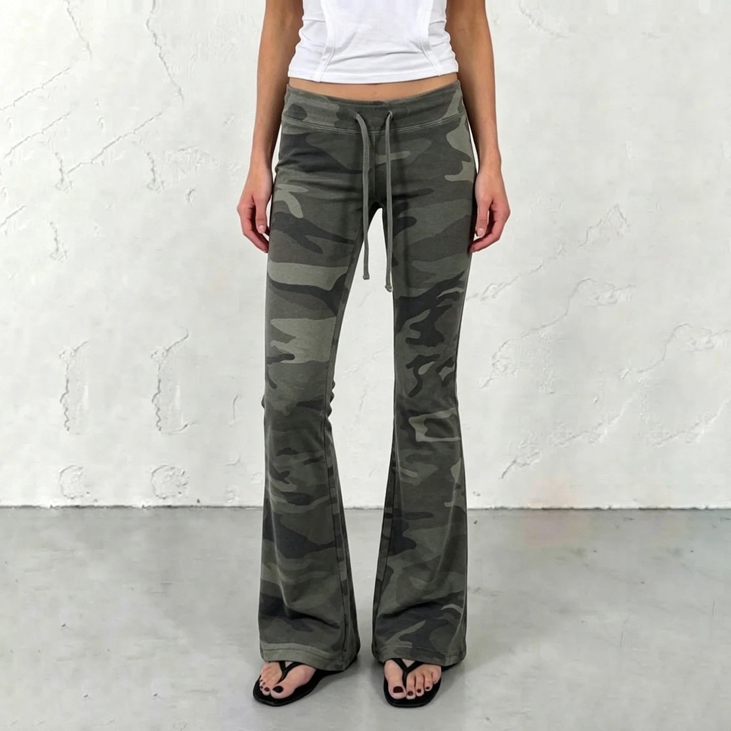 Off Duty Camo Flare Pants