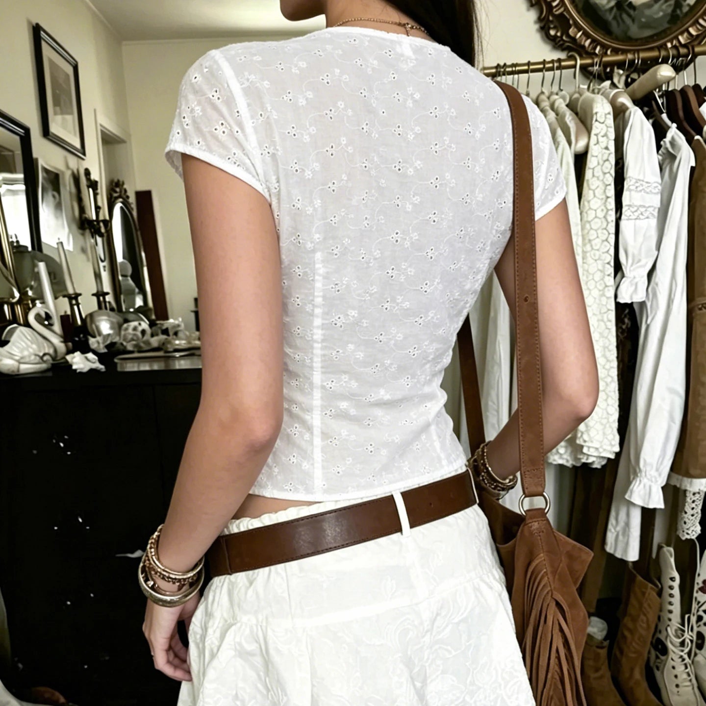 Ivory Daydream Lace Top